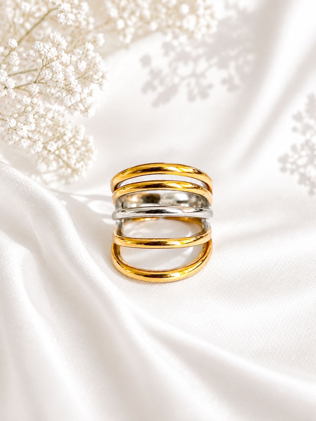 Anillo Gaia - Acero Inoxidable