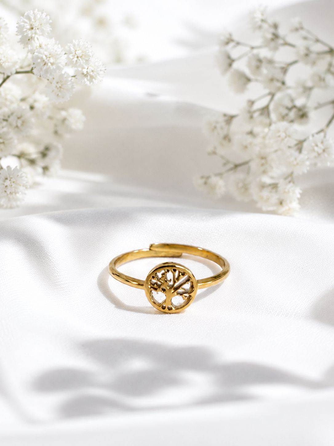 Anillo Árbol de la Vida - Acero Inoxidable