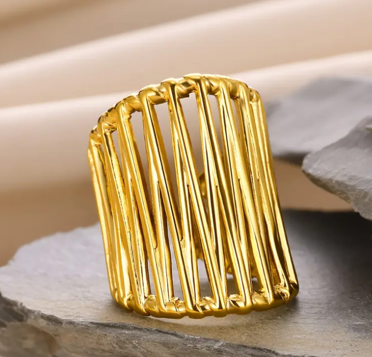 Anillo Victoriana - Acero Inoxidable 