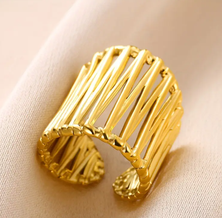 Anillo Victoriana - Acero Inoxidable 