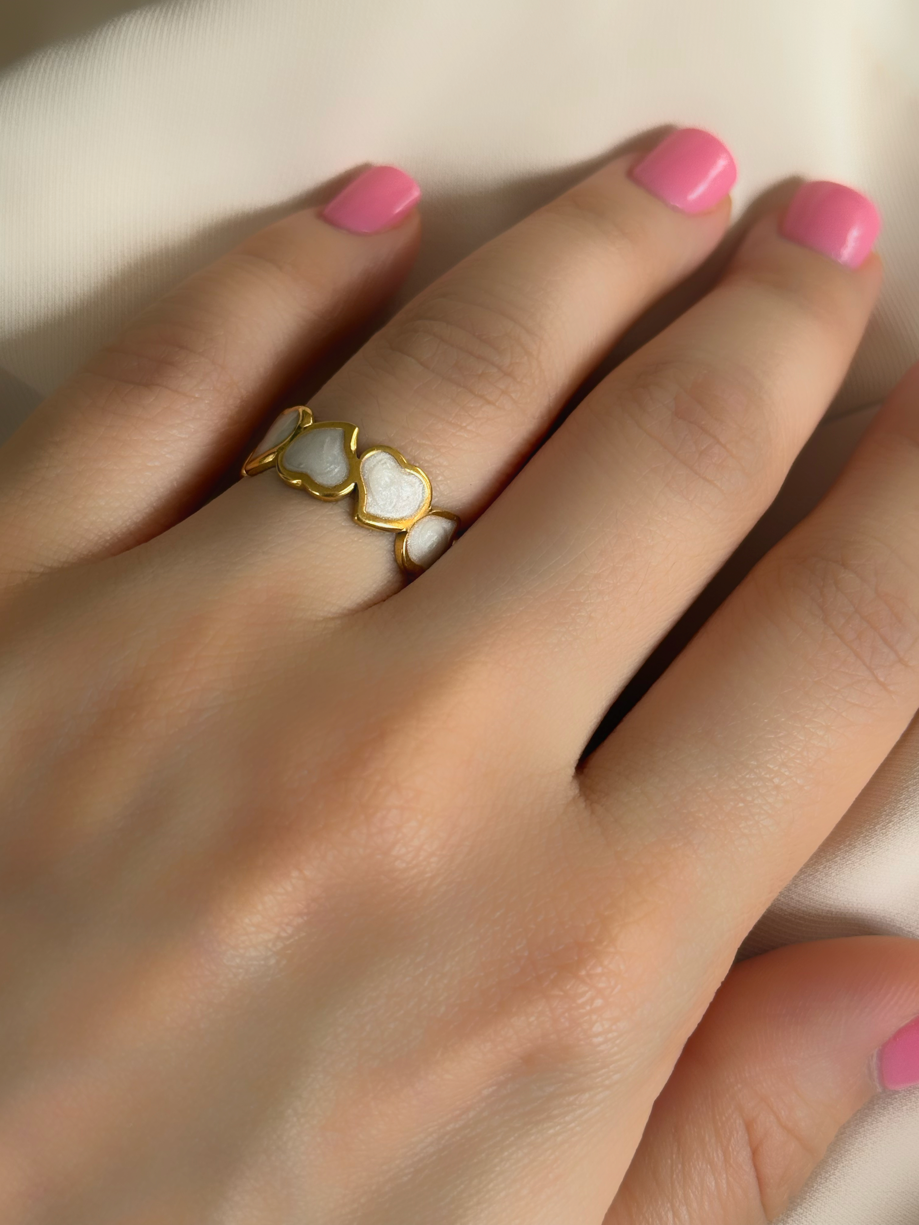 Anillo Corazón Noble - Acero Inoxidable 