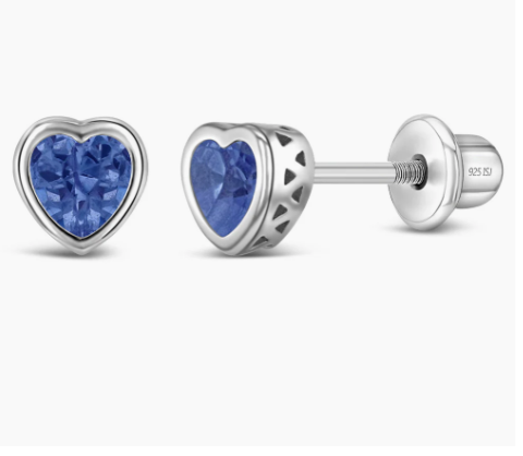 Corazón Azul - Plata 925