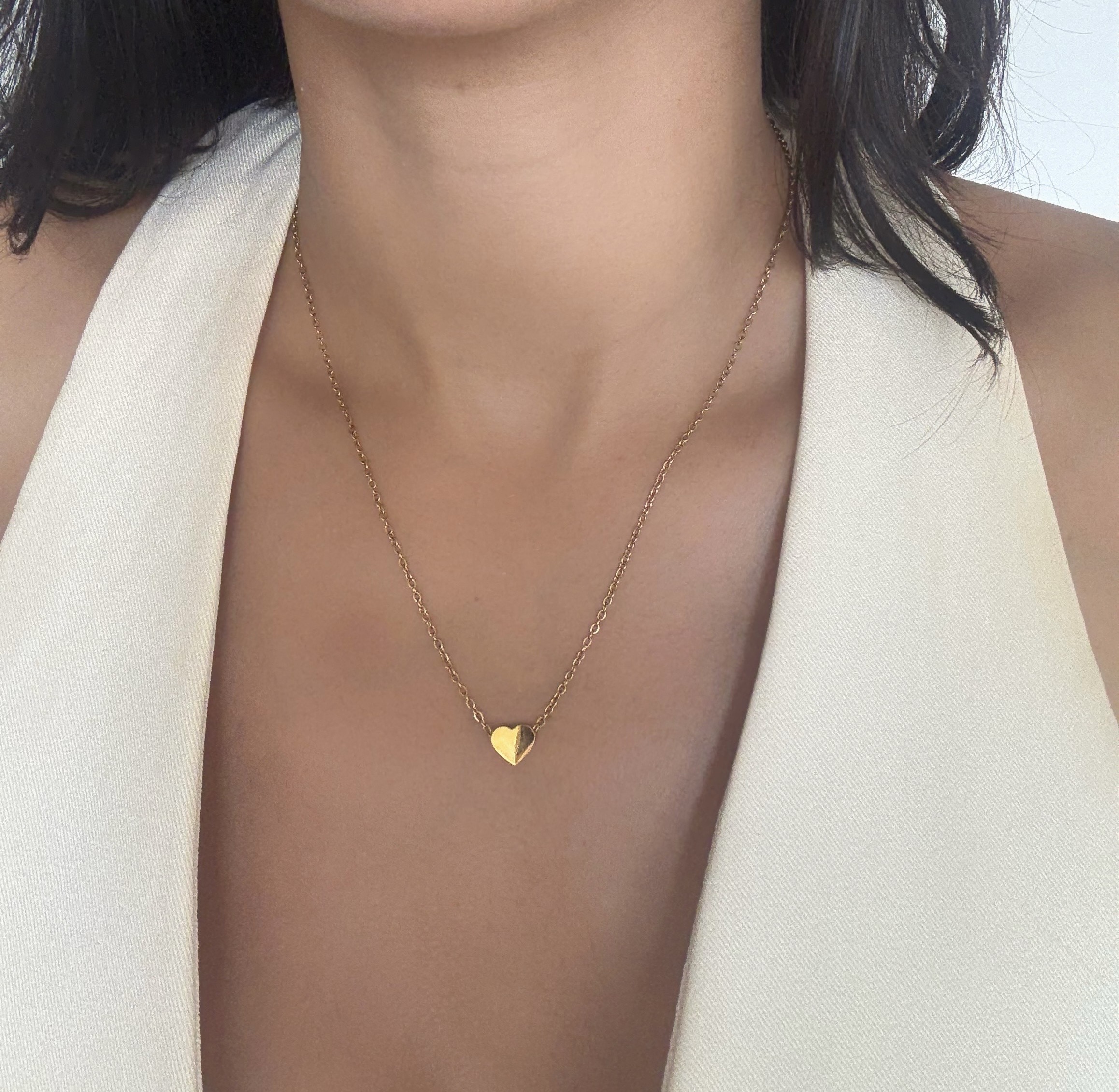 Dúo Corazón - Acero Inoxidable