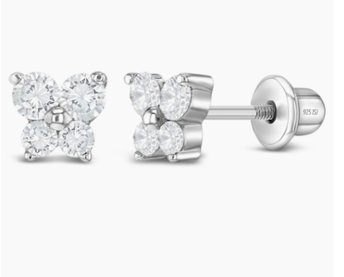 Mariposa Brillante - Plata 925