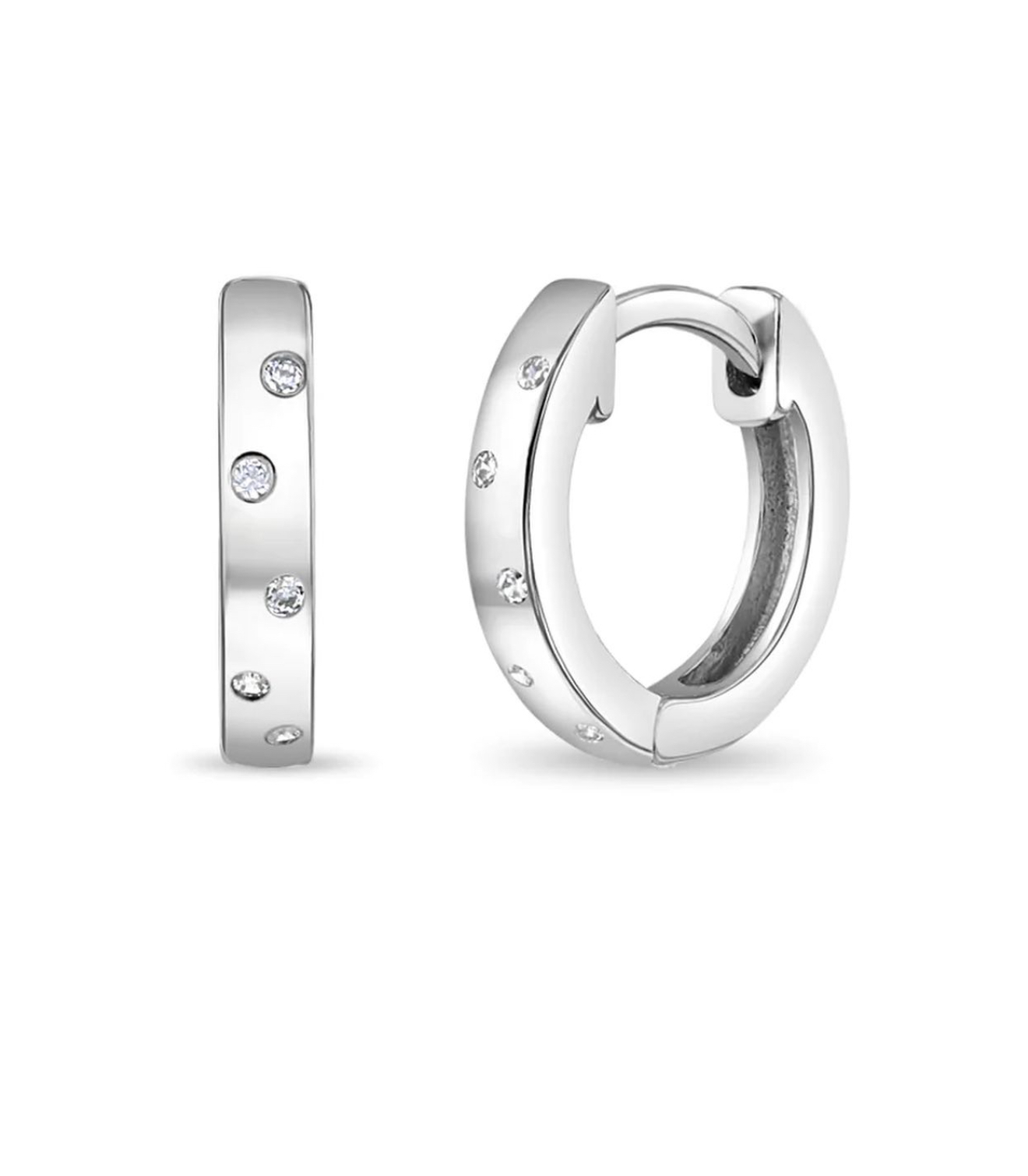 Huggies Brillantes – Plata 925