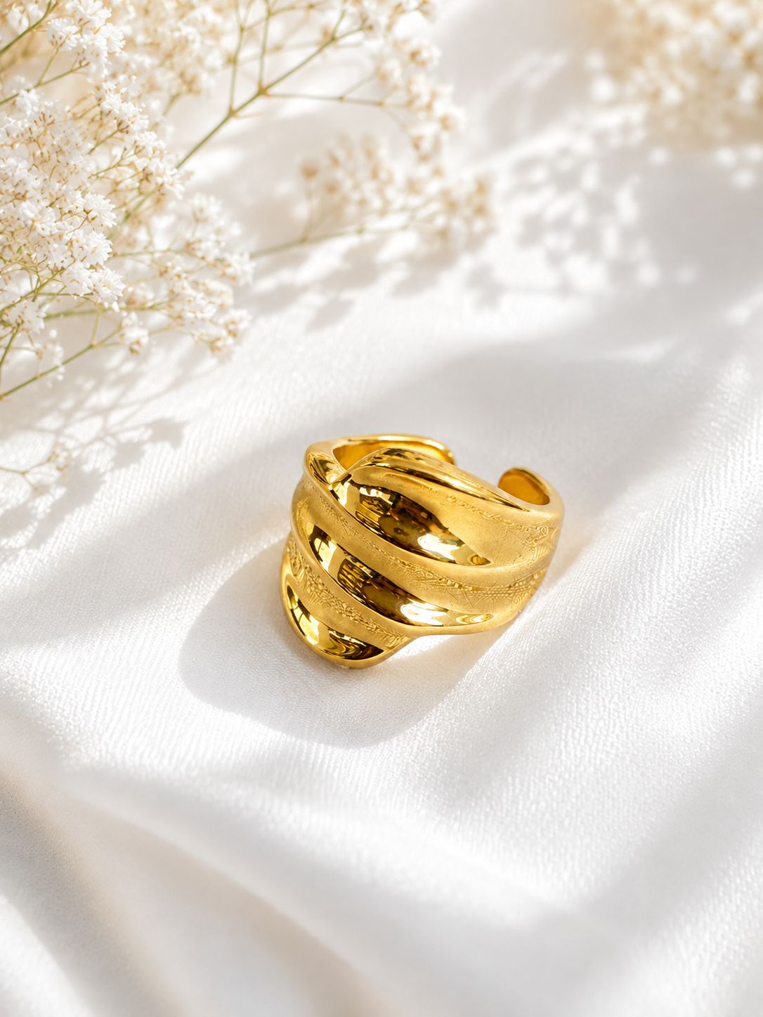 Anillo Camille - Acero Inoxidable