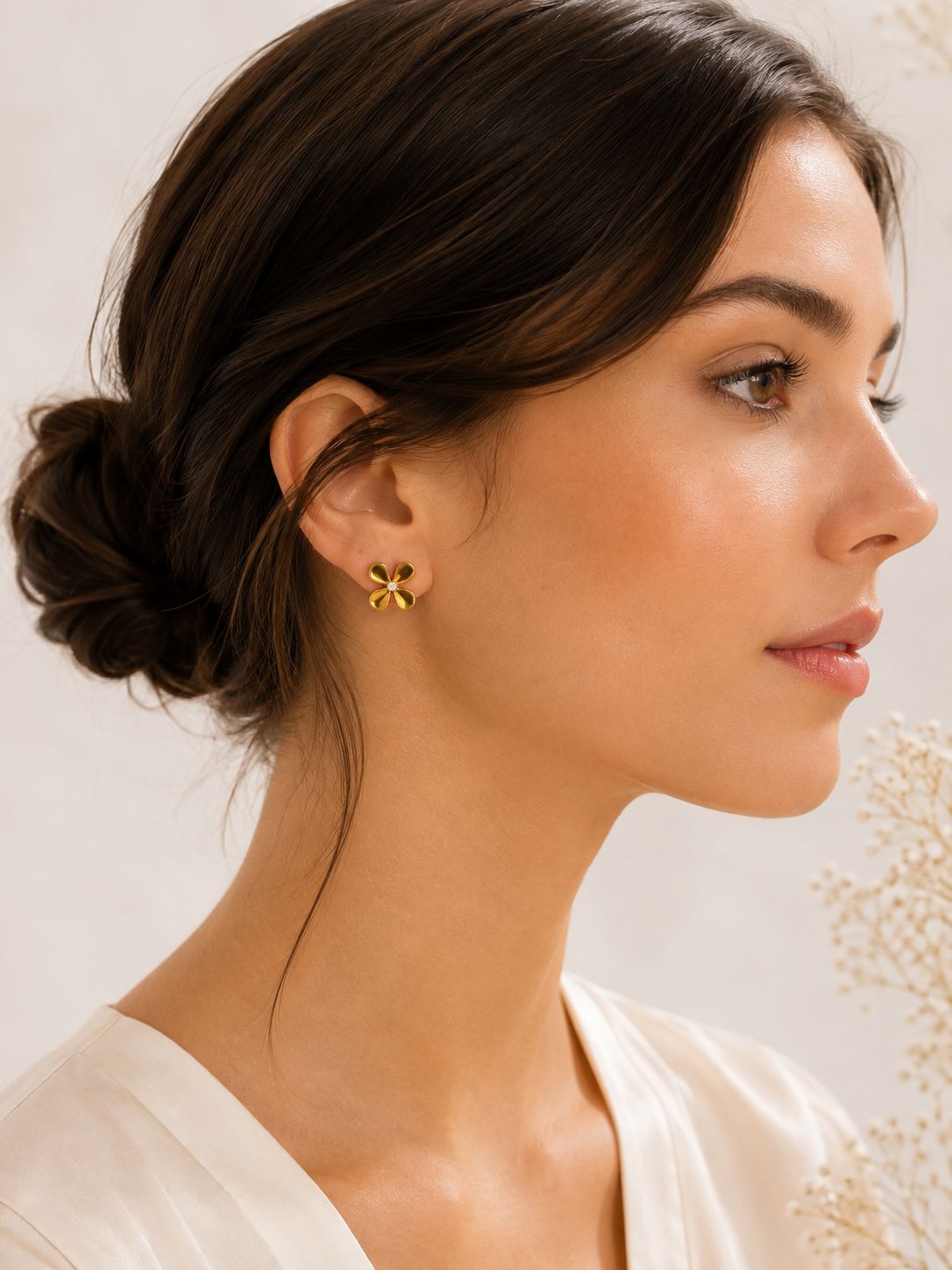 Aretes Camille - Acero Inoxidable